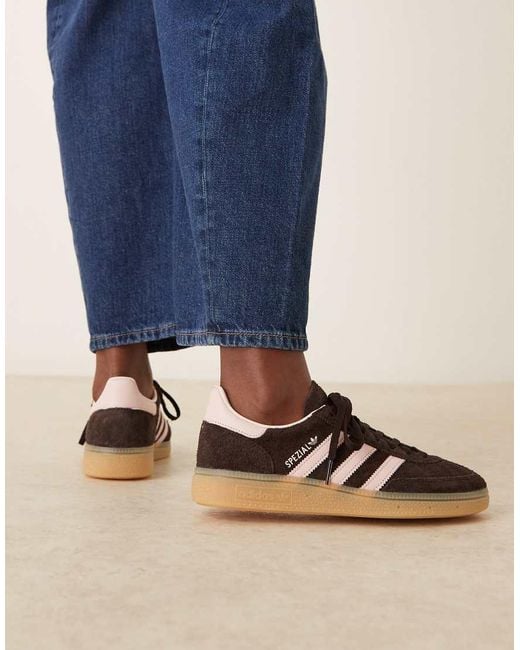 Adidas Originals Brown Handball Spezial Trainers