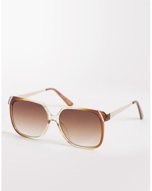 ALDO Pink Iviy Oversized Square Sunglasses