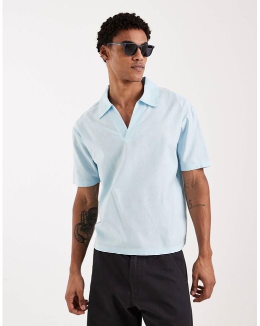 Aray White Polo Top for men