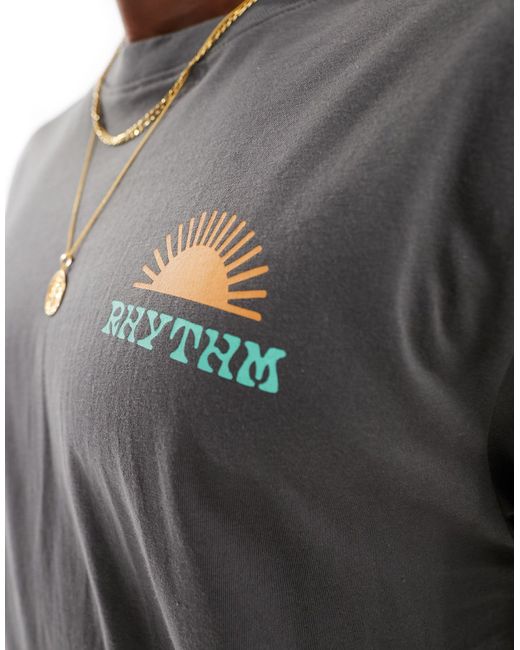 Rhythm White Awake Beach T-shirt for men