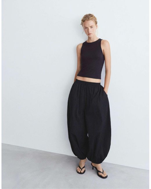 Pull&Bear Black – tanktop