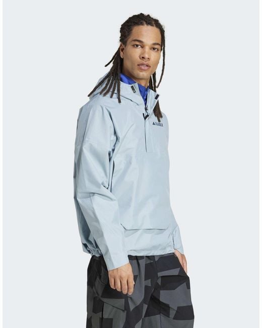 Adidas Terrex – xploric 2.5l climaproof – anorak in Blue für Herren