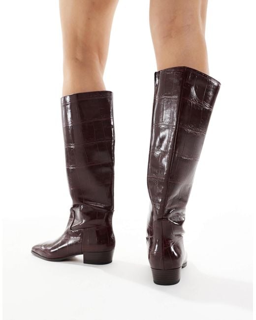Schuh Brown Danika Knee Boots