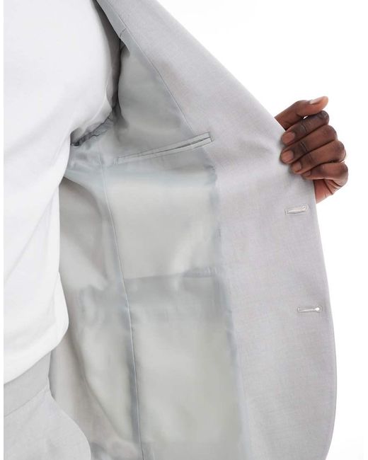 ASOS White Slim Suit Jacket for men