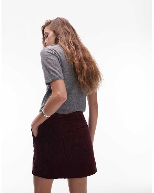 Minigonna di ARKET in Red