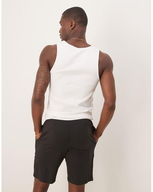 Calvin Klein Pyjamashort in het Black voor heren