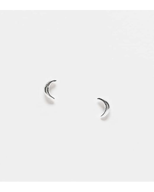 Kingsley Ryan Multicolor Crescent Moon Stud Earrings