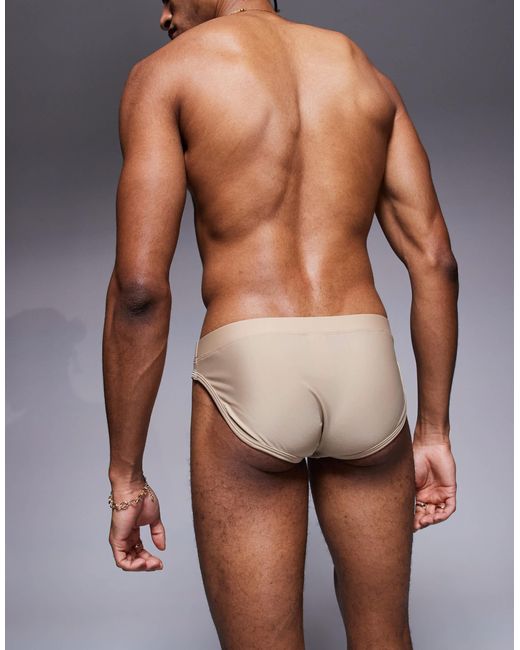 Slip ASOS pour homme en coloris Gray