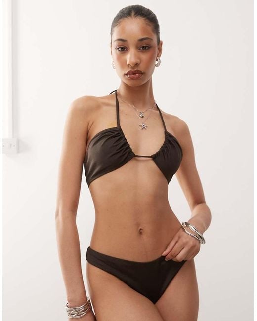 Weekday Brown Multiway Bikini Top