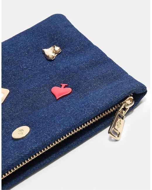 Beauty-Case di Stradivarius in Blue