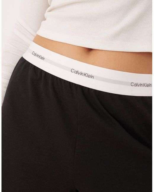 Calvin Klein Natural Jersey Shorts With Waistband