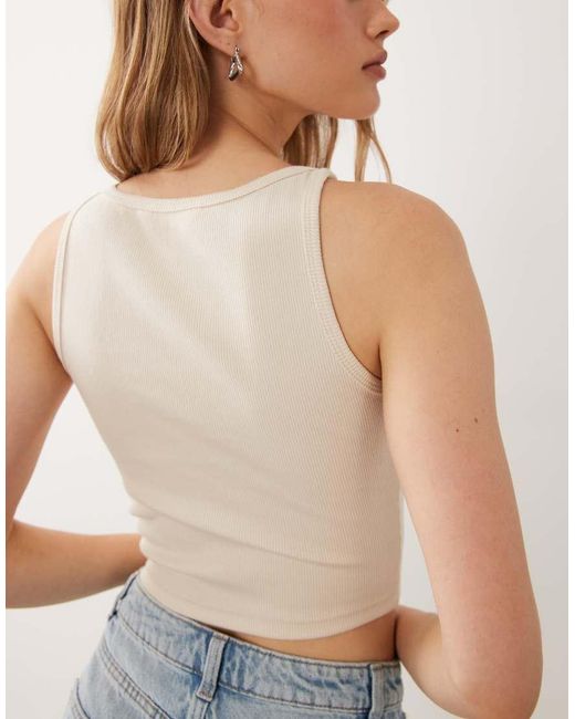 Billabong Multicolor Palm Tree Beach Crop Top