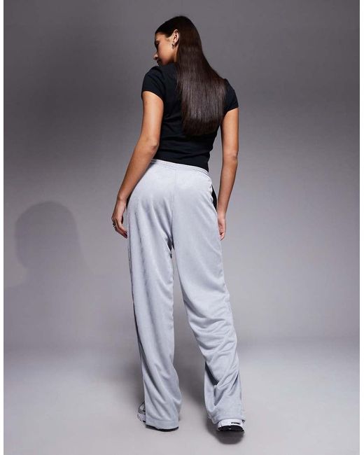 HUGO Blue Nicole Side Tape Open Hem joggers