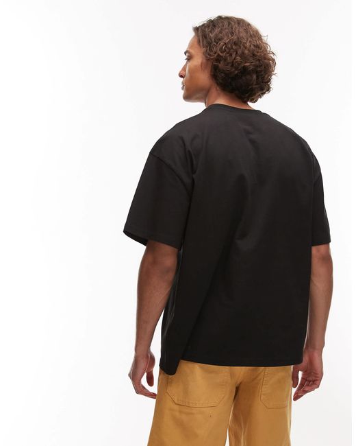 Parlez – exemplar – t-shirt in Black für Herren