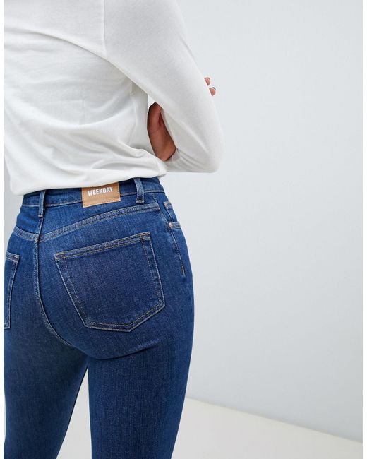 High Waist Skinny Jeans 