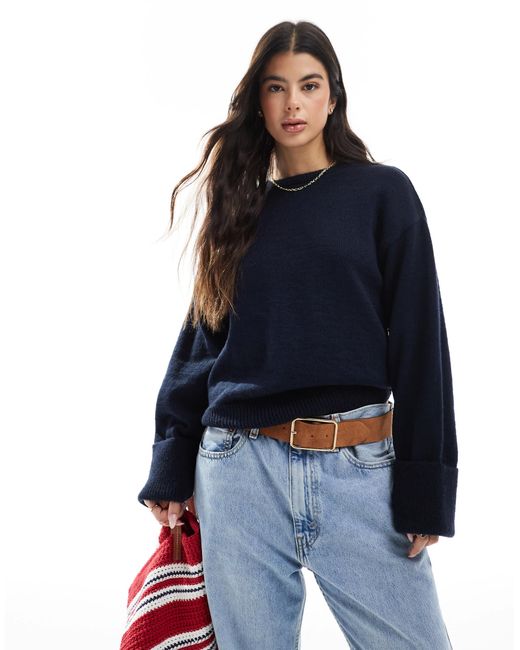 Miss Selfridge Blue – strickpullover