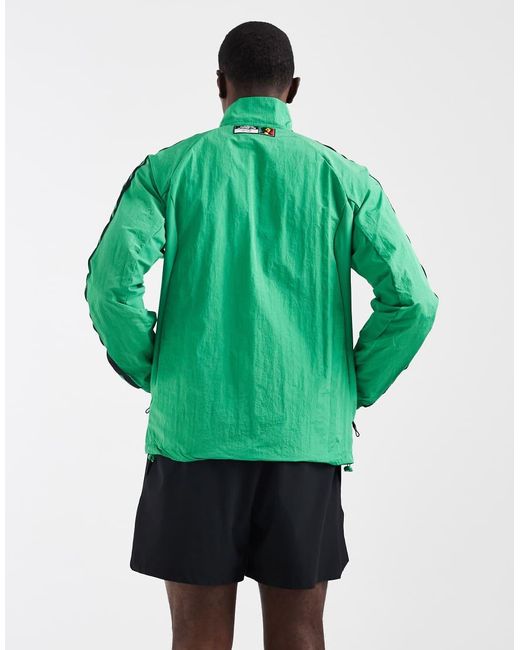 Adidas Originals Green Jamaica X Bob Marley Home Anthem Jacket for men