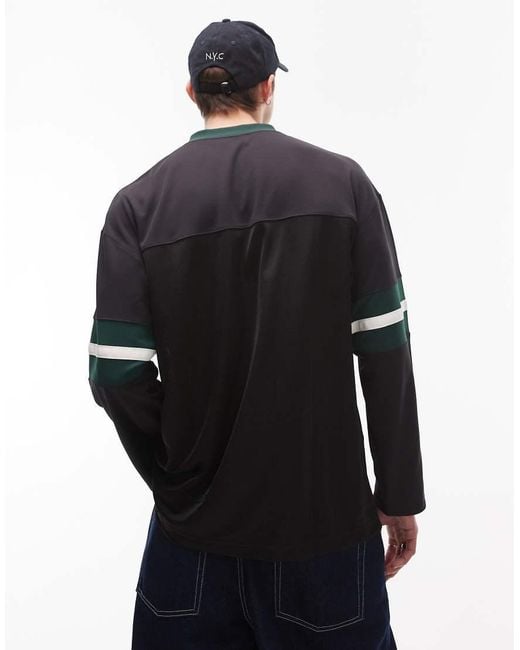 Carhartt Black Detroit Mesh Long Sleeve T-Shirt for men