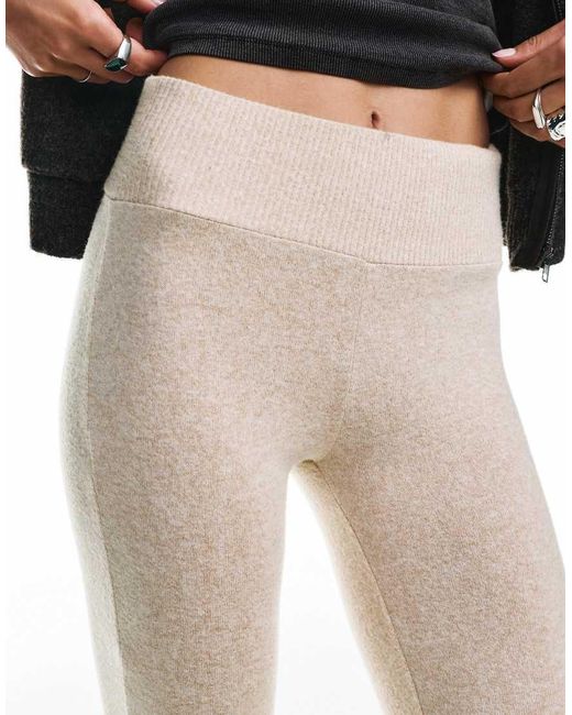 Pull&Bear Black Flared Trousers