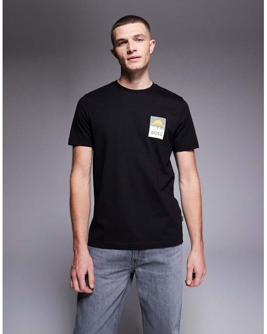 Teplain di Boss in Black da Uomo