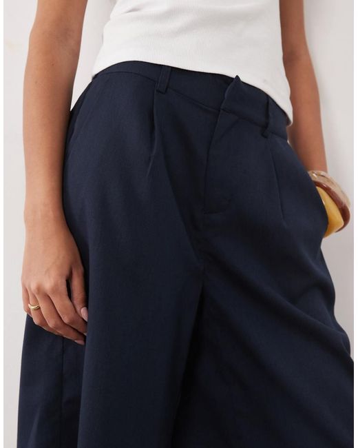 Threadbare Blue Tailored Bermuda Shorts