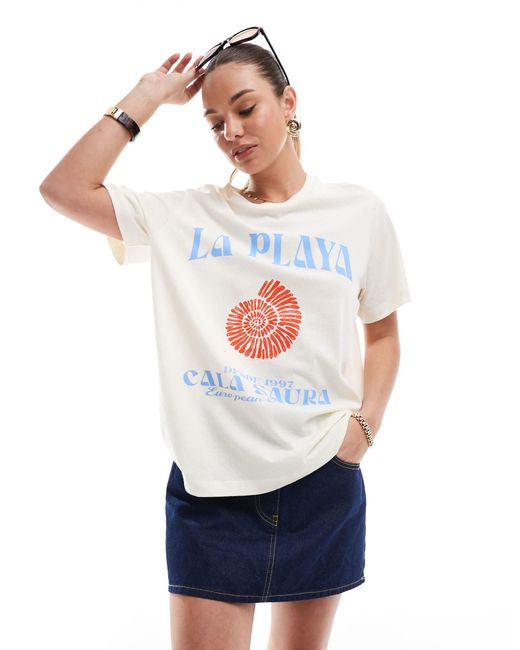 ASOS White – t-shirt