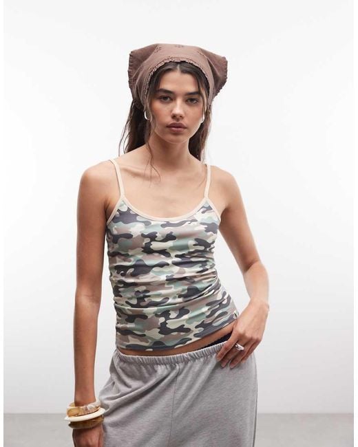 Collusion Brown Broderie Trim Headscarf
