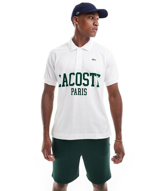 Lacoste polo shirt large hotsell