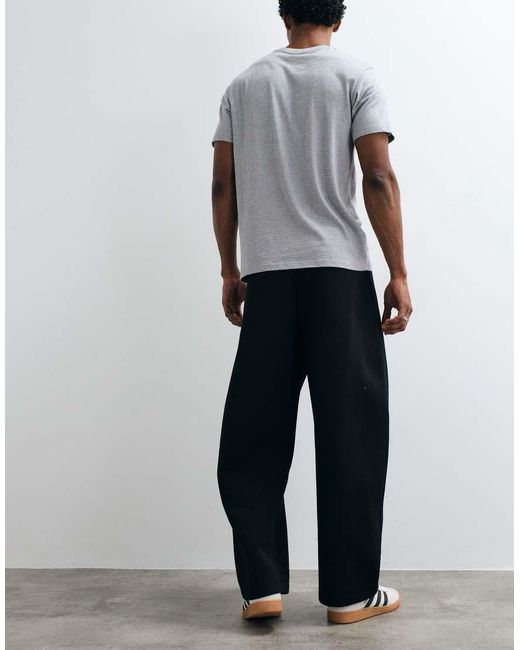 ASOS Gray Cocoon Fit Joggers With Displaced Seams for men