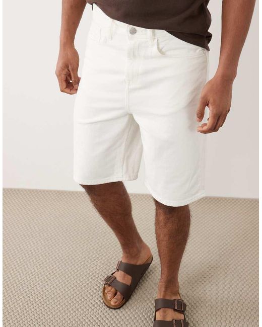 Blend Natural Loose Fit Denim Shorts for men