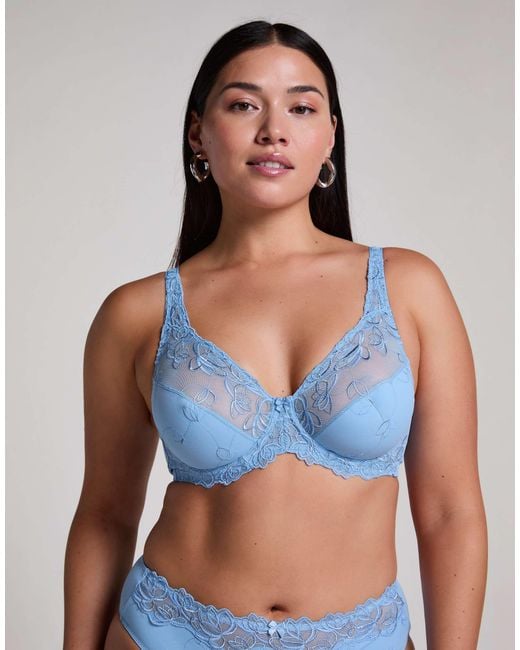 Hunkemöller Blue Hunkemöller – diva – unwattierter bügel-bh