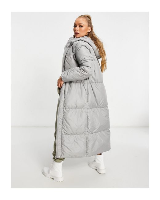 threadbare jodie longline puffer coat