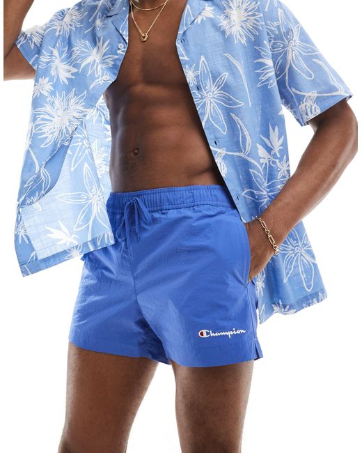 Champion Blue Swim Shorts for men