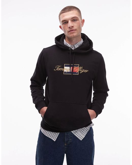 Tommy Hilfiger – kapuzenpullover in Blue für Herren