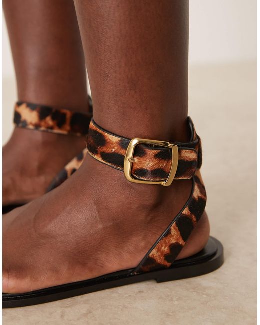Mango Brown – sandalen