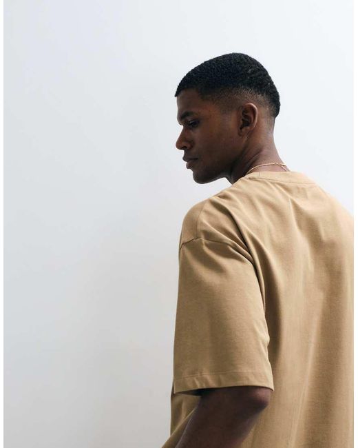 ASOS Black Heavyweight Oversized T-shirt for men