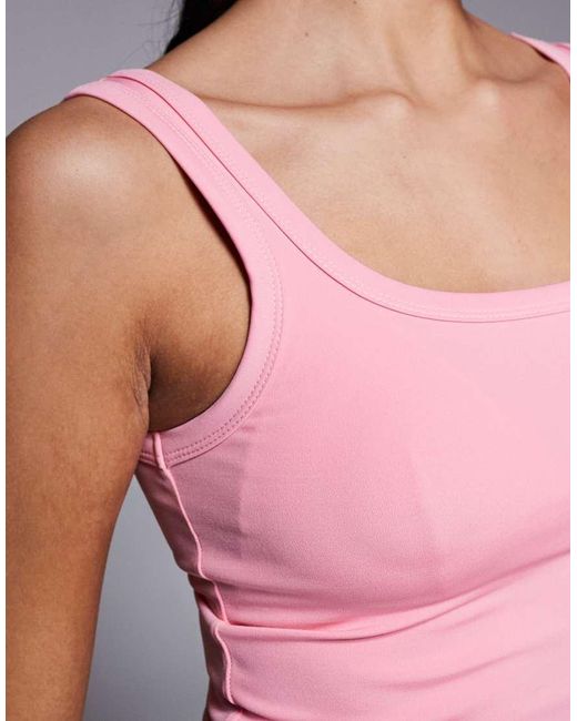 4505 Pink Icon Active Slightly Cropped Vest
