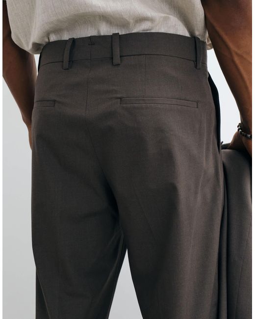 Pantalon Mango pour homme en coloris Gray