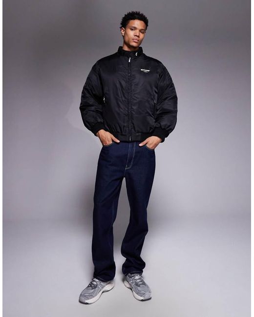 Sixth June Blue Racing Bomber Jacket for men