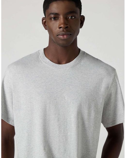 Levi's – basic t-shirt in Gray für Herren