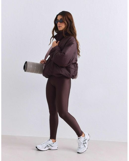 Veste cloud chocolat Aim'n en coloris Brown