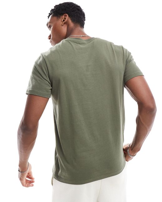 ASOS – t-shirt in Green für Herren