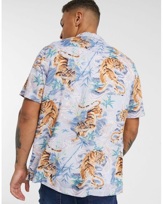 topman multi coloured shirt