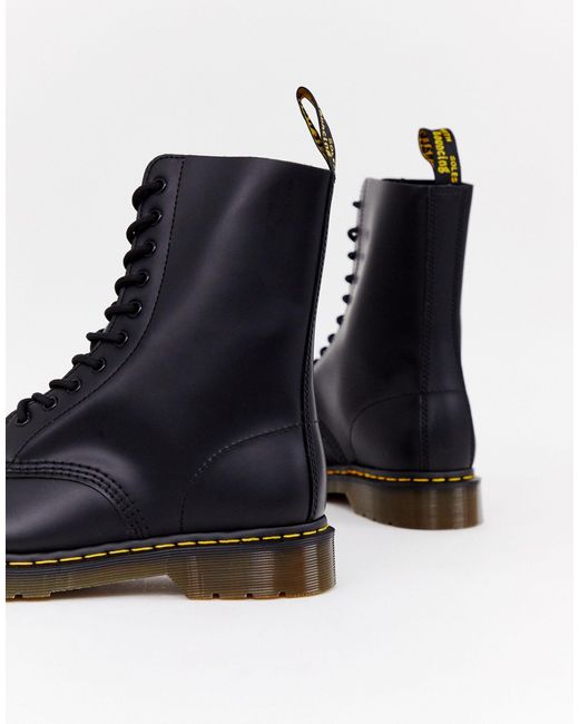 dr martens 1490 mono black