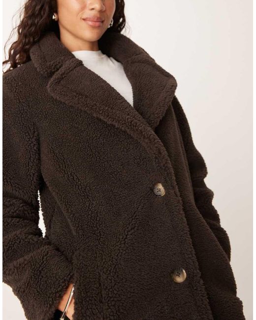 Cappotto Lungo di Threadbare in Natural