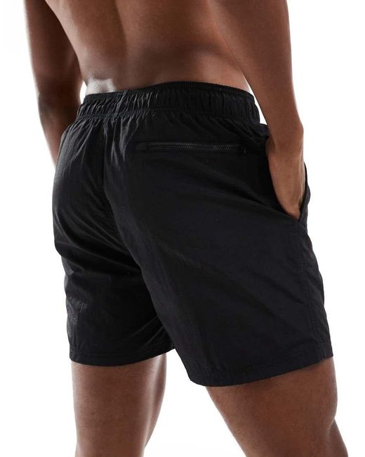 DKNY Black Kos Swim Shorts for men