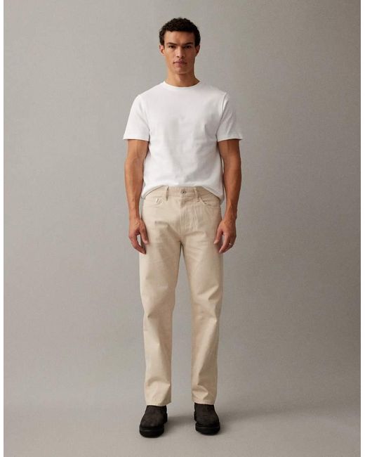 Mango Natural Moby 100% Cotton Straight Jean for men