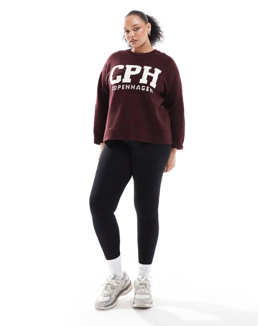 ASOS Black Asos Design Curve Supersoft leggings