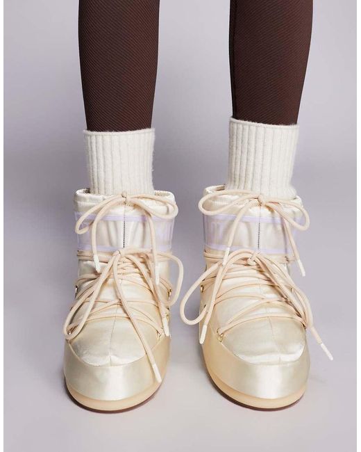 Moon Boot White Icon Low Boots