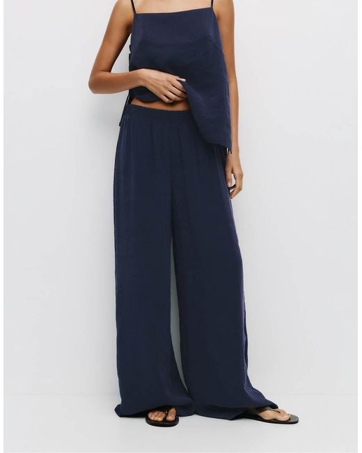 Pull&Bear Rustieke Broek in het Blue